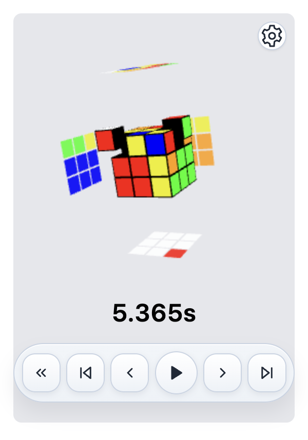 Smart Cube Timer & CFOP Algorithms | CubeSensei